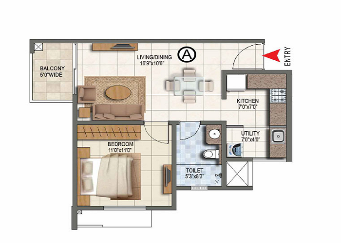 Elevate At Godrej Splendour Floor Plan