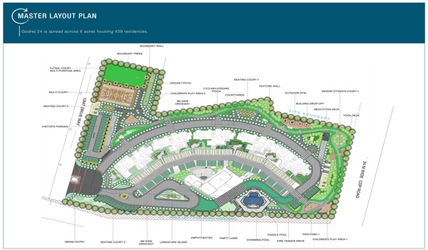 Godrej 24 Sarjapur Master Plan