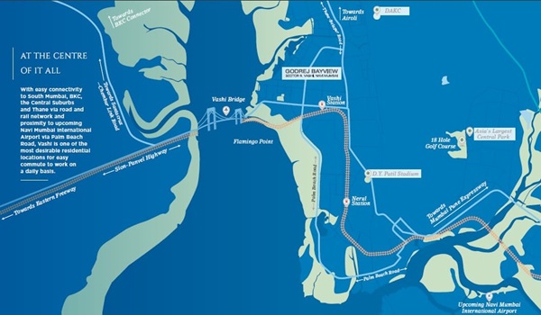 Godrej Bayview Location Map