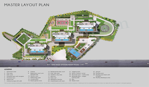 Godrej Exquisite Master Plan