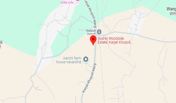 Godrej Hillview Estate Location Map