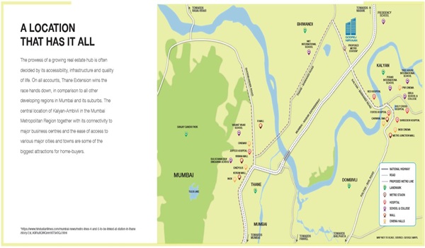 Godrej Nirvaan Location Map