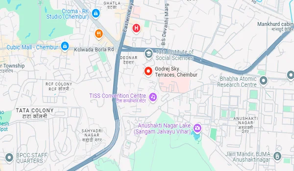 Godrej Sky Terraces Location Map