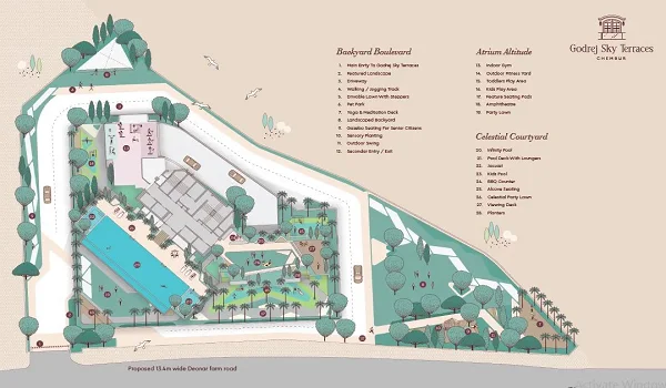 Godrej Sky Terraces Master Plan