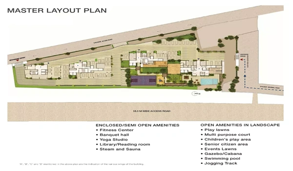 Godrej Tranquil Master Plan