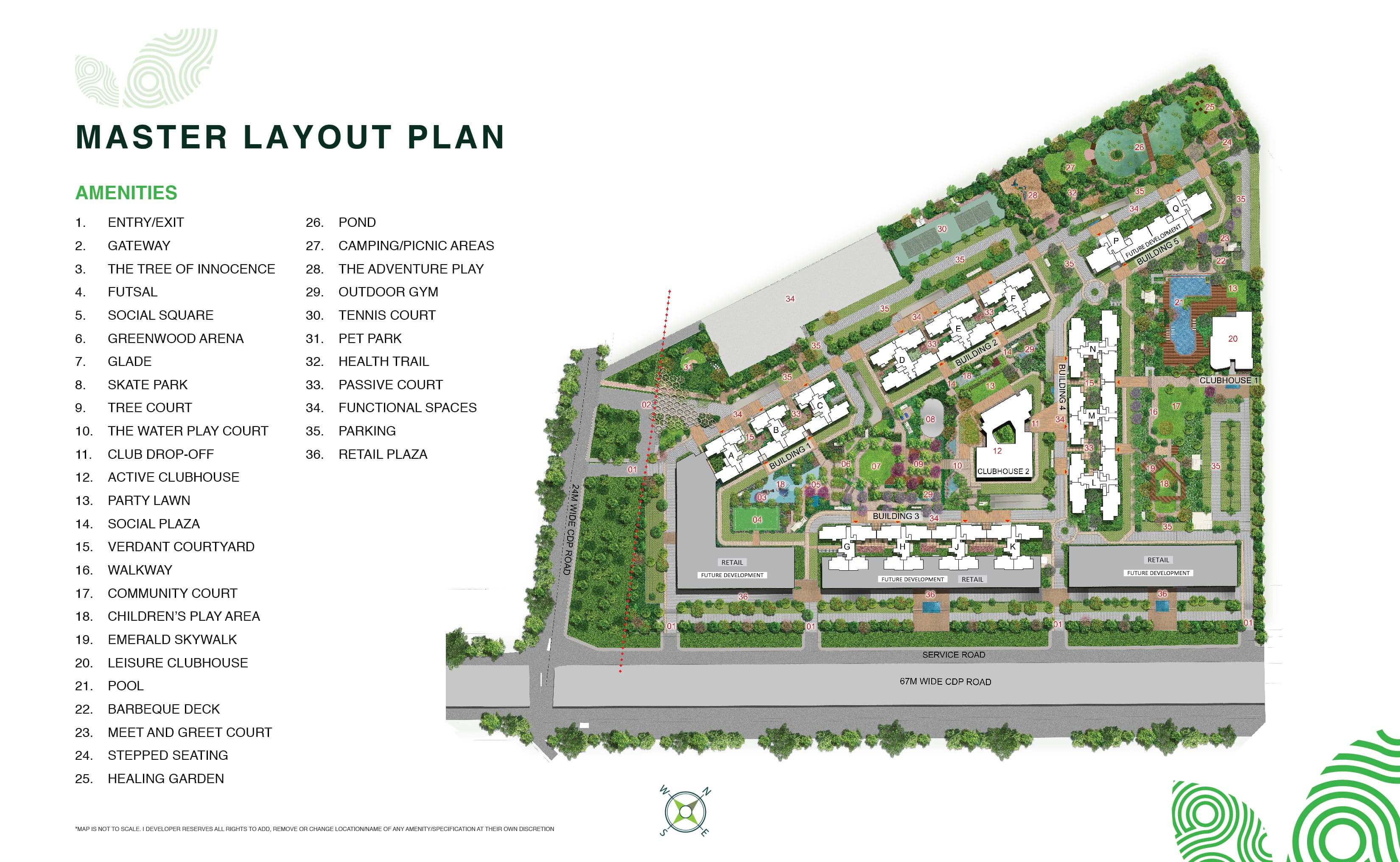 Godrej Woodscapes Master Plan